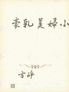 豪乳美妇小说