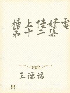 榜上佳婿电视剧第十二集