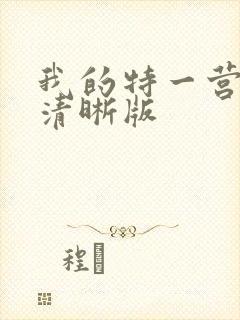 我的特一营完整清晰版封面