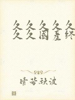 久久久久久久久久久国产终一封面