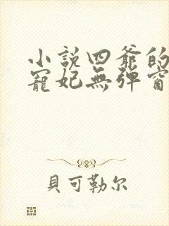 小说四爷的心尖宠妃无弹窗全文免费阅读封面