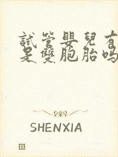 试管婴儿有可能是双胞胎吗