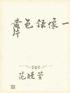 黄色录像一级片片封面