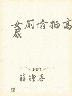 女厕偷拍高清尿尿