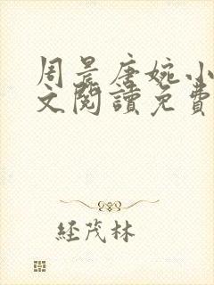 周晨唐婉小说全文阅读免费