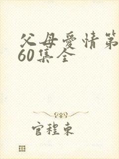 父母爱情第二部60集全