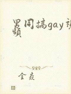 男同搞gay视频