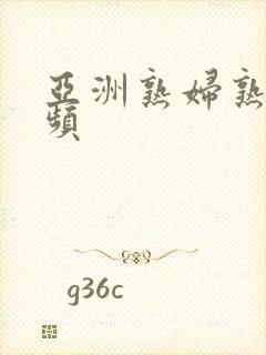 亚洲熟妇熟女视频