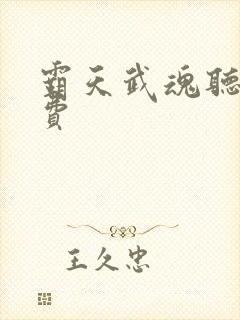 霸天武魂听书免费