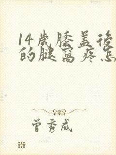 14岁膝盖后面的腿窝疼怎么回事呢