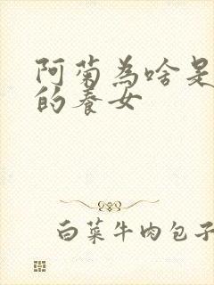 阿菊为啥是朱枫的养女