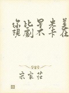 你比星光美丽电视剧不卡在线观看