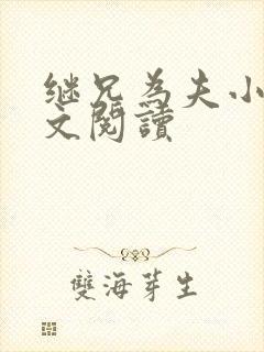 继兄为夫小说全文阅读