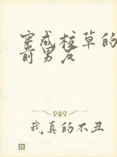 穿成校草的炮灰前男友