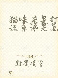 猫咪老是打喷嚏流鼻涕是怎么回事