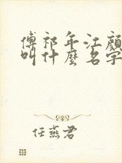 傅祁年江颜小说叫什么名字封面