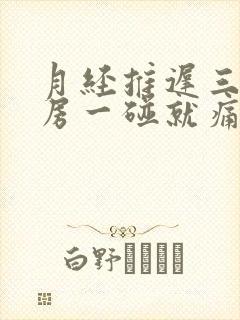 月经推迟三天乳房一碰就痛