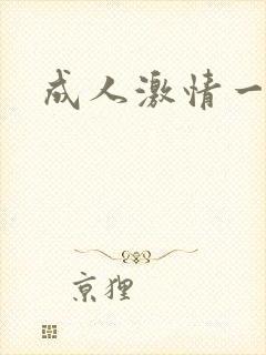 成人激情一级片封面