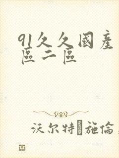 91久久国产一区二区
