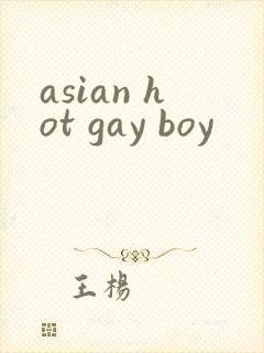 asian hot gay boy封面
