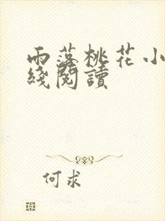 雨落桃花小说在线阅读