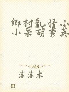 乡村乱情小雷和小采胡秀英