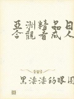 亚洲精品日韩综合观看成人91封面