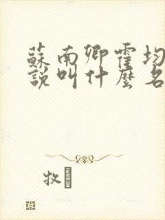 苏南卿霍均曜小说叫什么名字封面