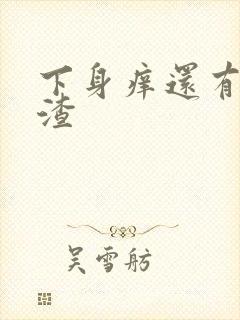 下身痒还有豆腐渣