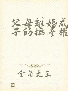 父母离婚成年孩子的抚养权怎么判定