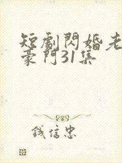 短剧闪婚老公是豪门31集