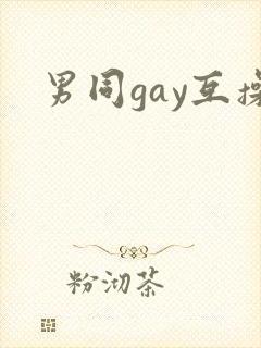 男同gay互操