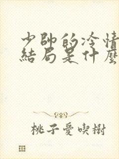 少帅的冷情妻大结局是什么