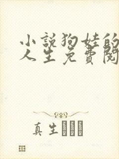 小说狗娃的风流人生免费阅读全文下