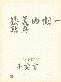 膝盖内侧一走路就疼