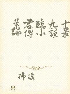 叶君临九十九个师傅小说最新章节封面