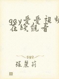 gay爱爱视频在线观看