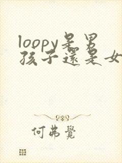 loopy是男孩子还是女孩子封面