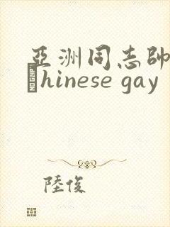 亚洲同志帅哥大與hinese gay封面