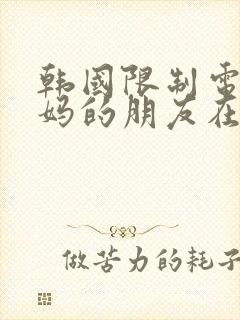 韩国限制电影妈妈的朋友在线观看