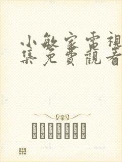 小敏家电视剧全集免费观看