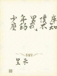 少年男仆库洛什么的我不知道