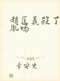 赵匡义杀了赵匡胤吗