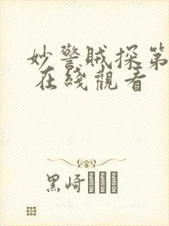 妙警贼探第四季 在线观看