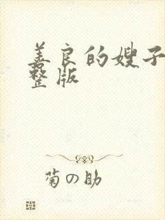 善良的嫂子3完整版封面