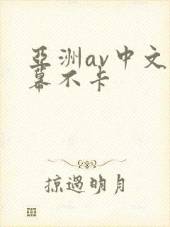 亚洲av中文字幕不卡