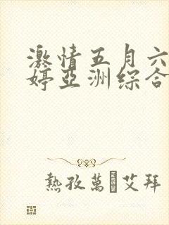 激情五月六月婷婷亚洲综合