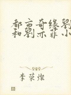 都市奇缘刘晓莉和刘亦菲小说最新章封面