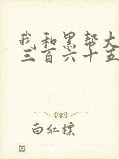 我和黑帮大佬的三百六十五天365