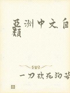 亚洲中文自拍另类封面